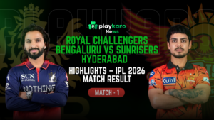 Royal Challengers Bengaluru vs Sunrisers Hyderabad Highlights – IPL 2026 Match Result