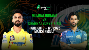 MI vs CSK 2026 Match Scorecard, Highlights & Live