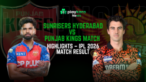 Sunrisers Hyderabad vs Punjab Kings Match